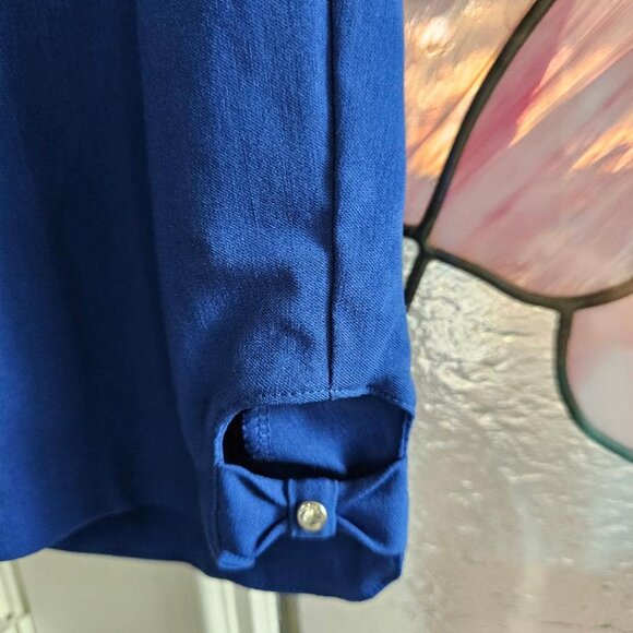 Lulu-B Black Pull On Bermuda Shorts and Coral Bay Blue shorts both sz 8 - Picture 8 of 10